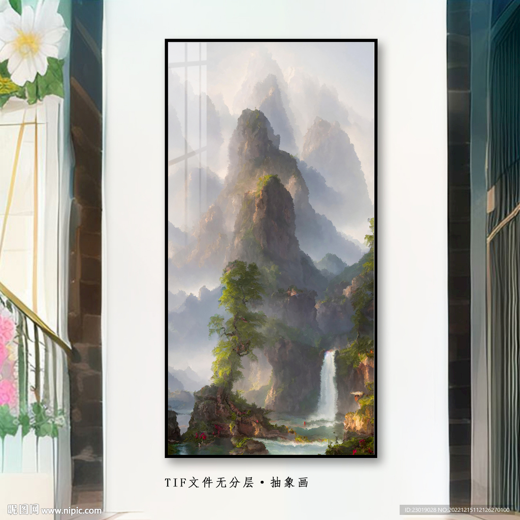 禅意水墨画