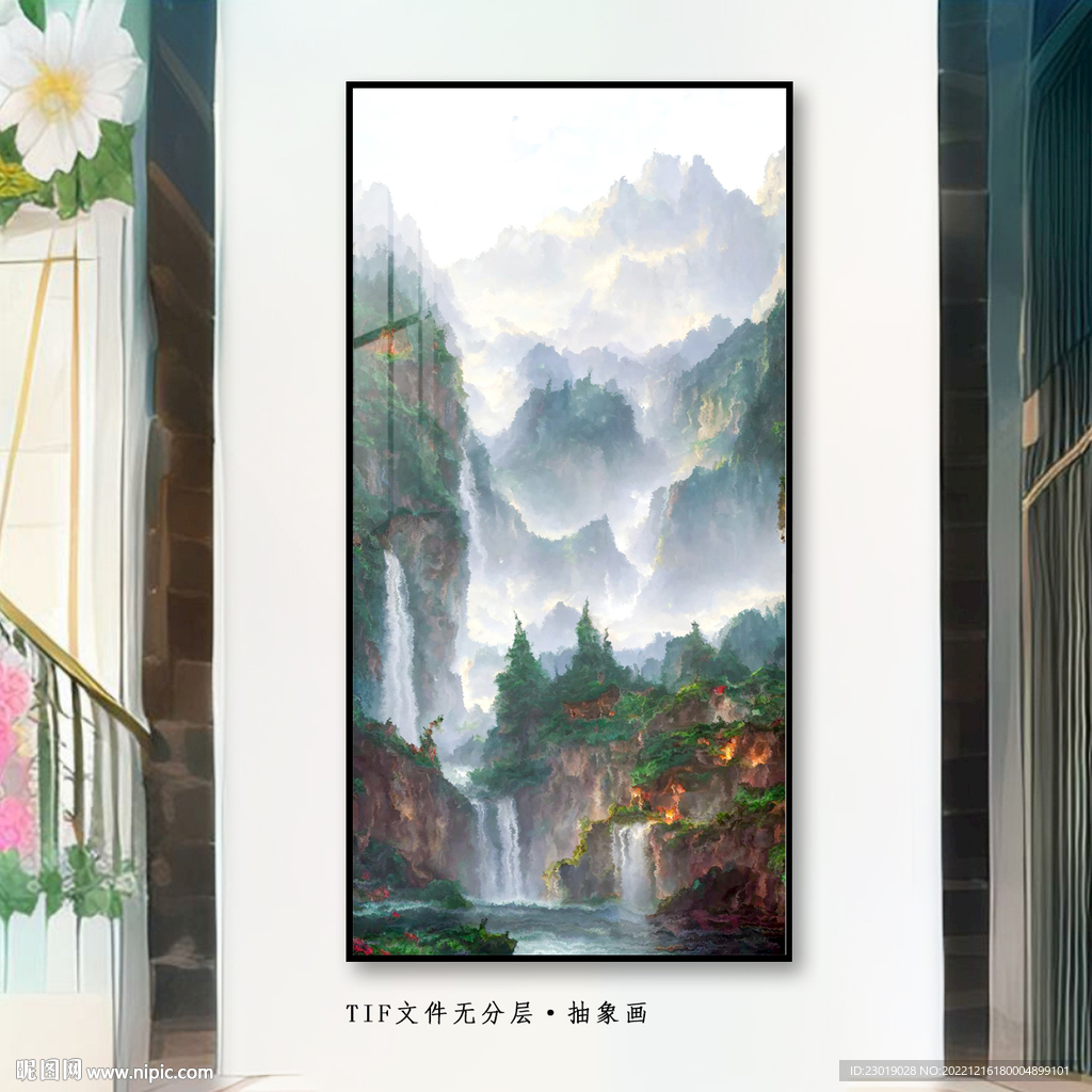 抽象画