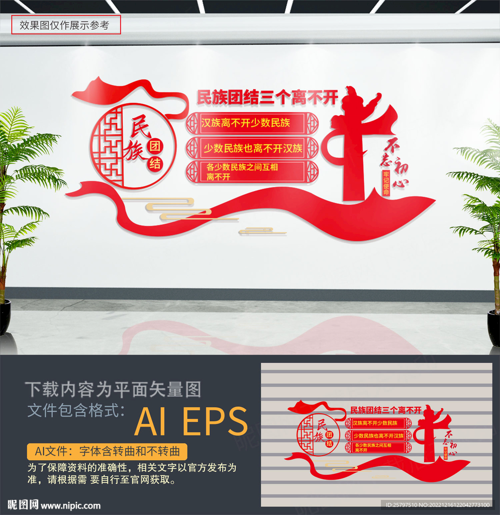 民族团结三个离不开