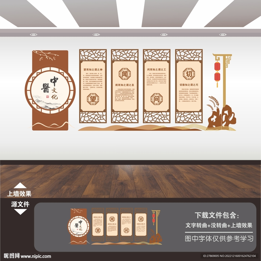 中医养生文化海报展板
