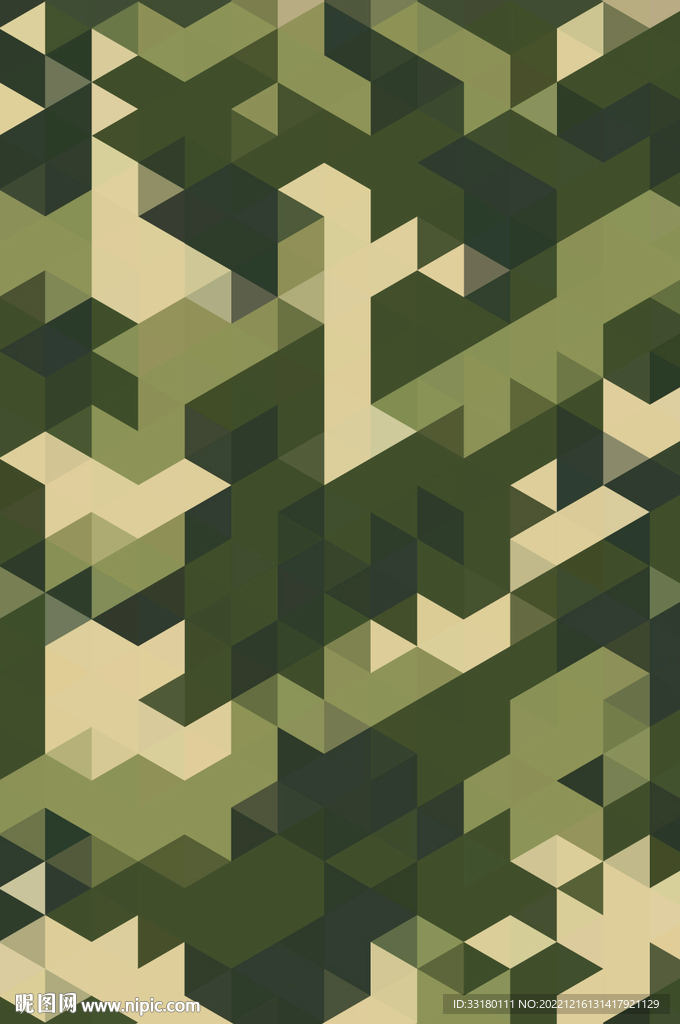 迷彩渐变图案