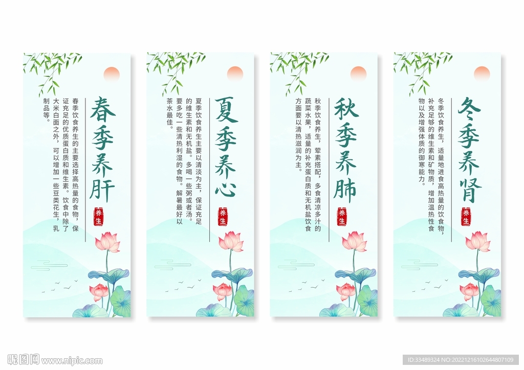 中医养生展板