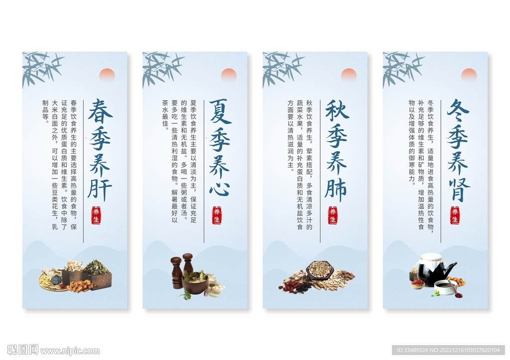 中医养生展板