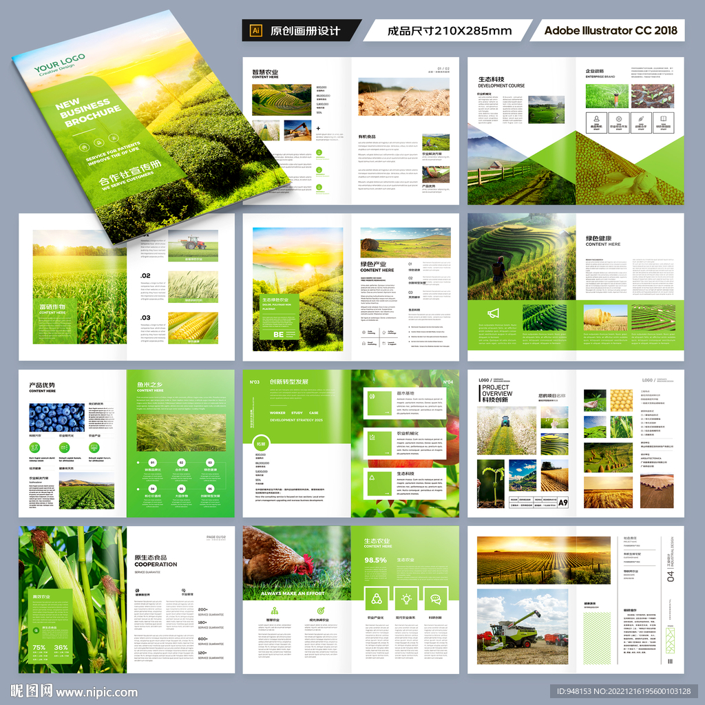 绿色农业画册