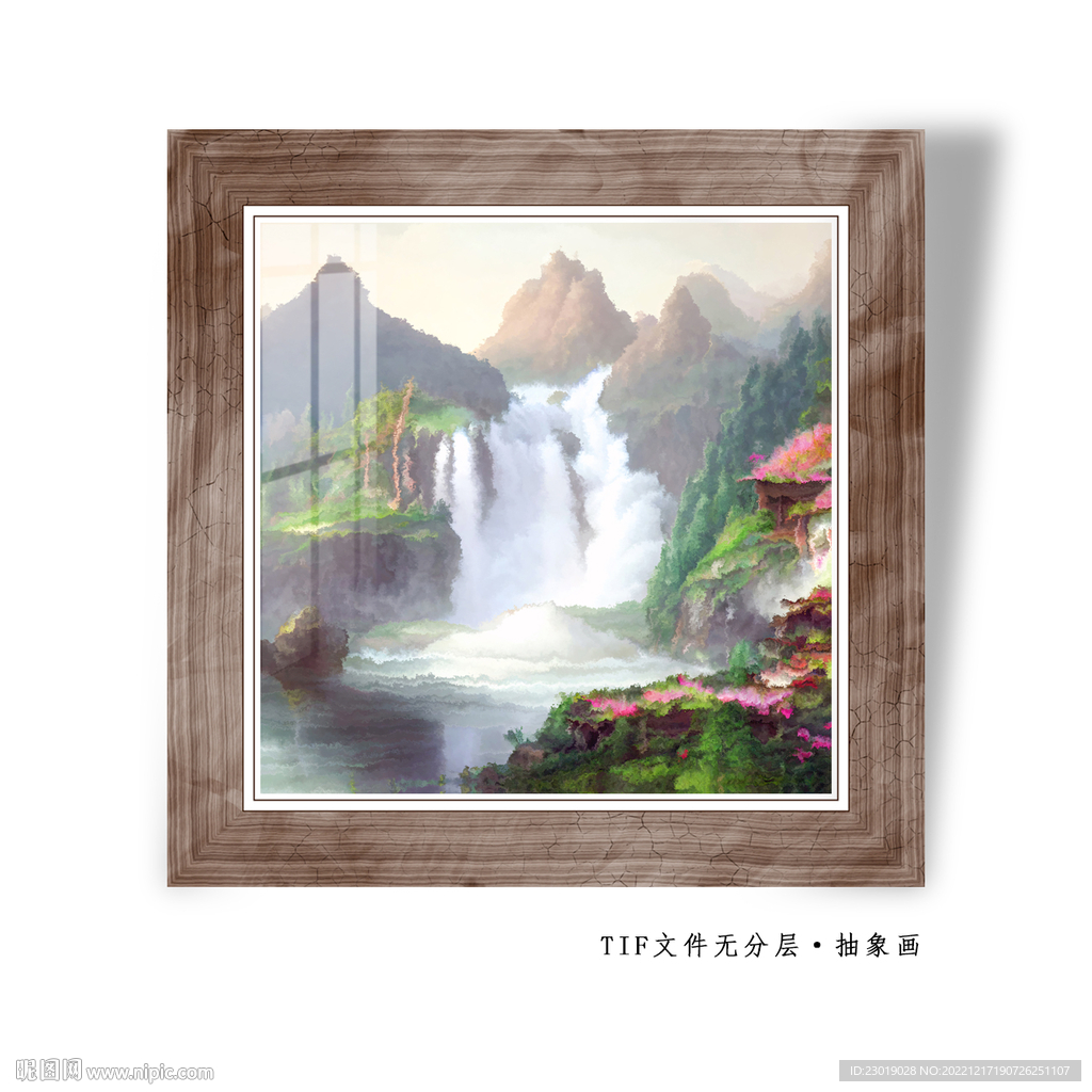 抽象油画