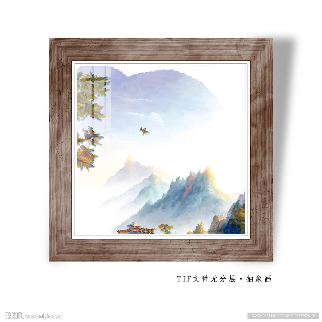 抽象油画设计图__绘画书法_文化艺术_设计图库_昵图网