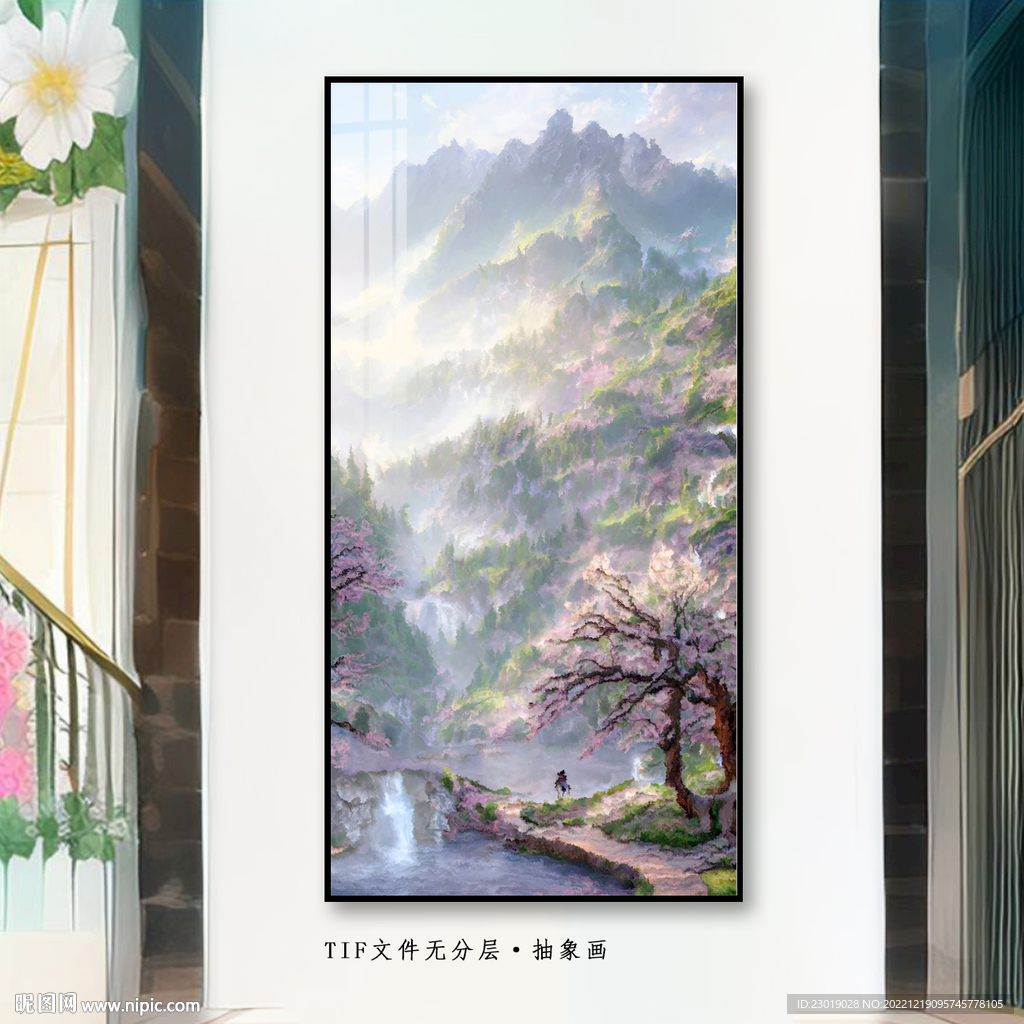 抽象油画