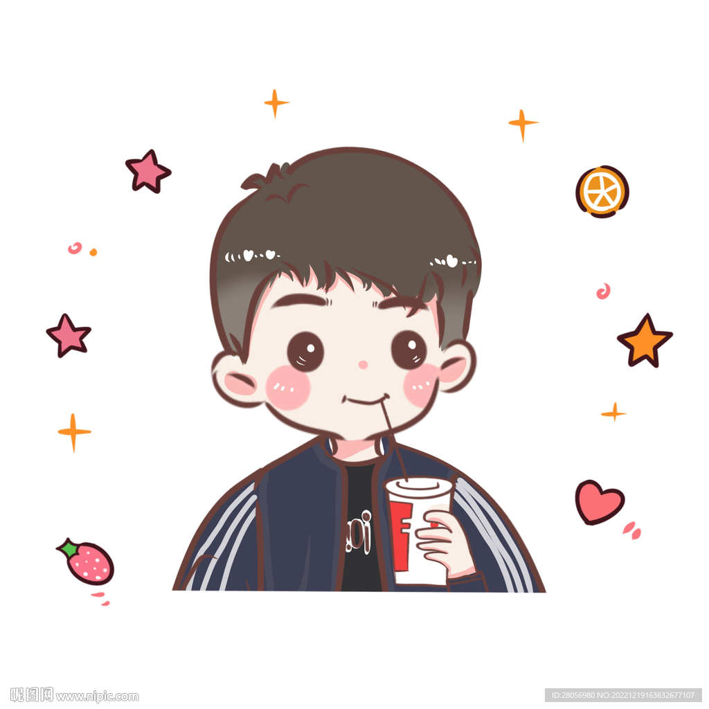 卡通男孩