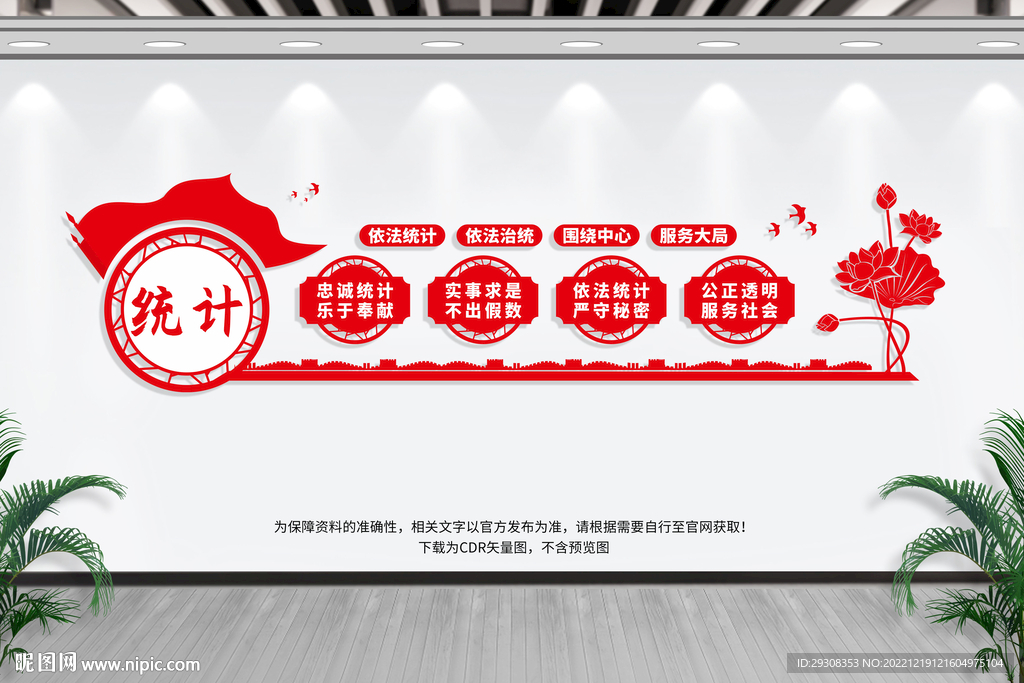 统计文化墙