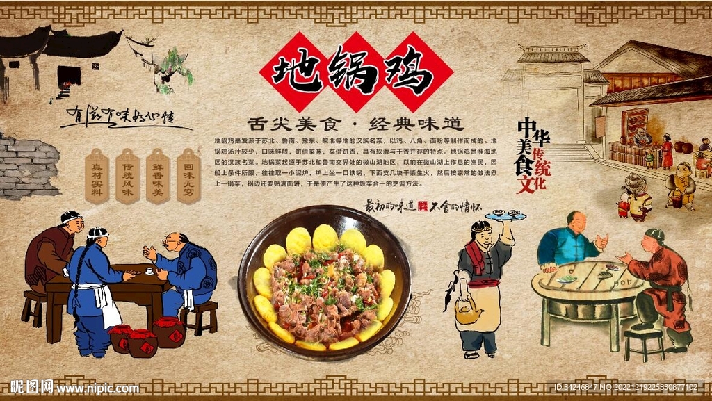地锅鸡