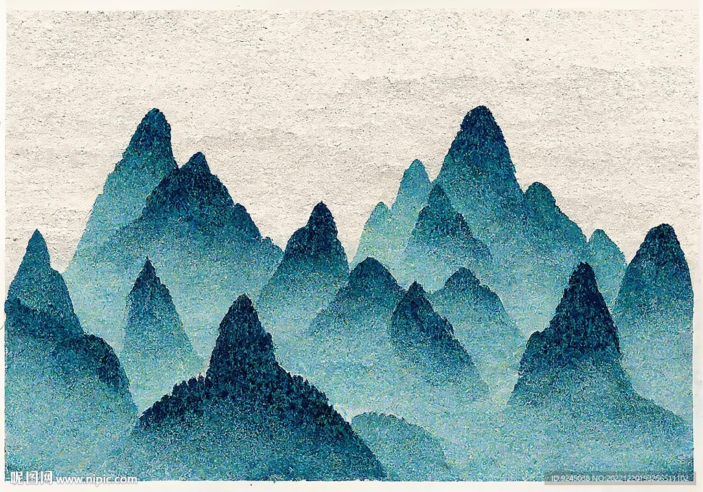 水墨艺术地毯