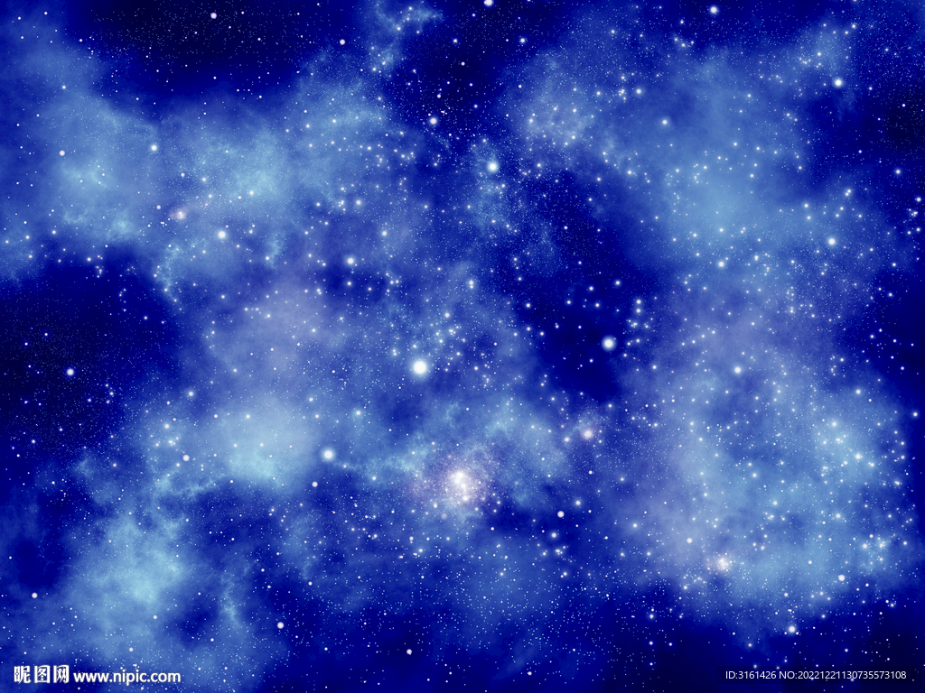 蓝色星空