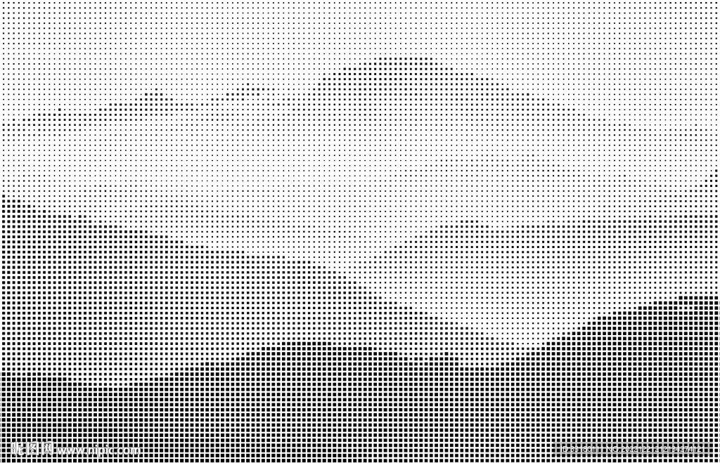 圆点激光镂空山水