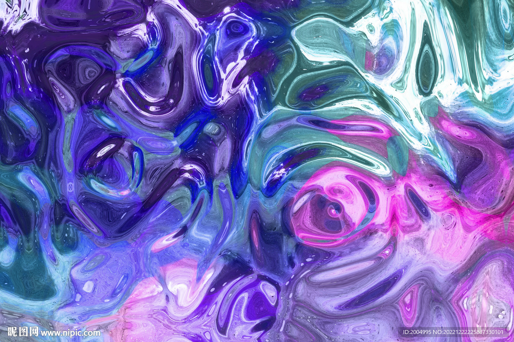 抽象丙烯画