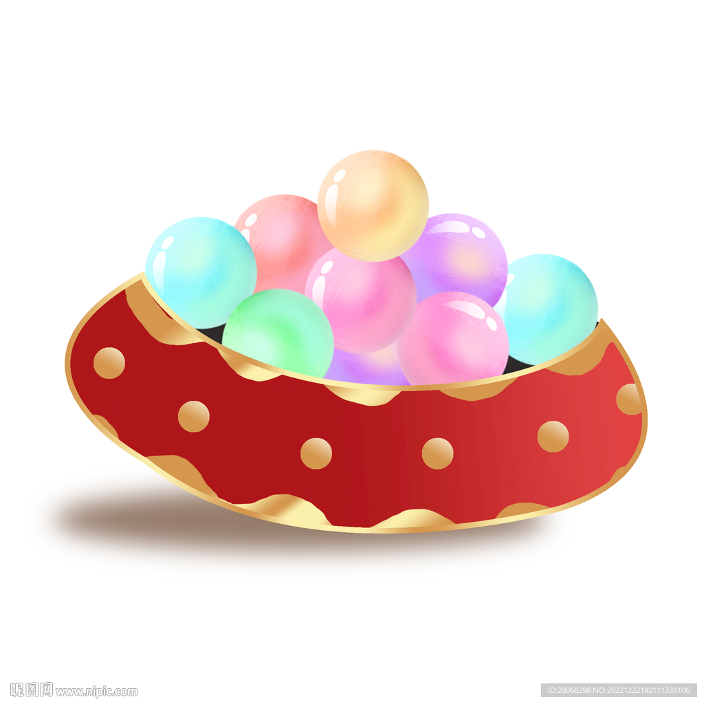 元宵节汤圆元素