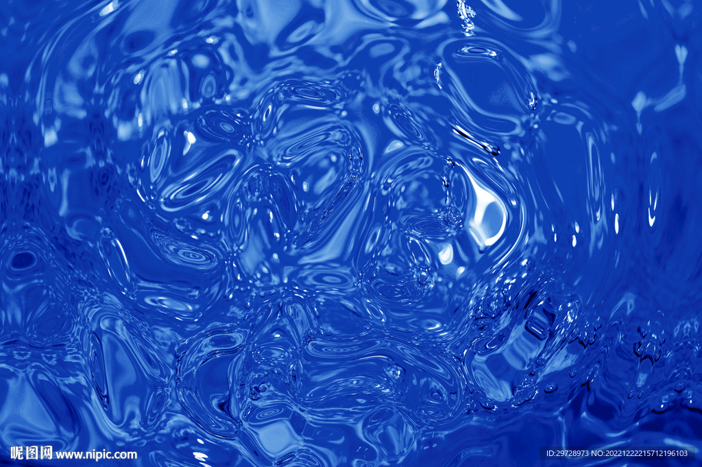 蓝色水波纹