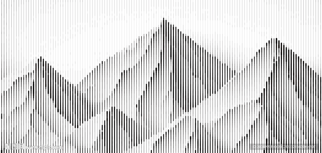 线条山
