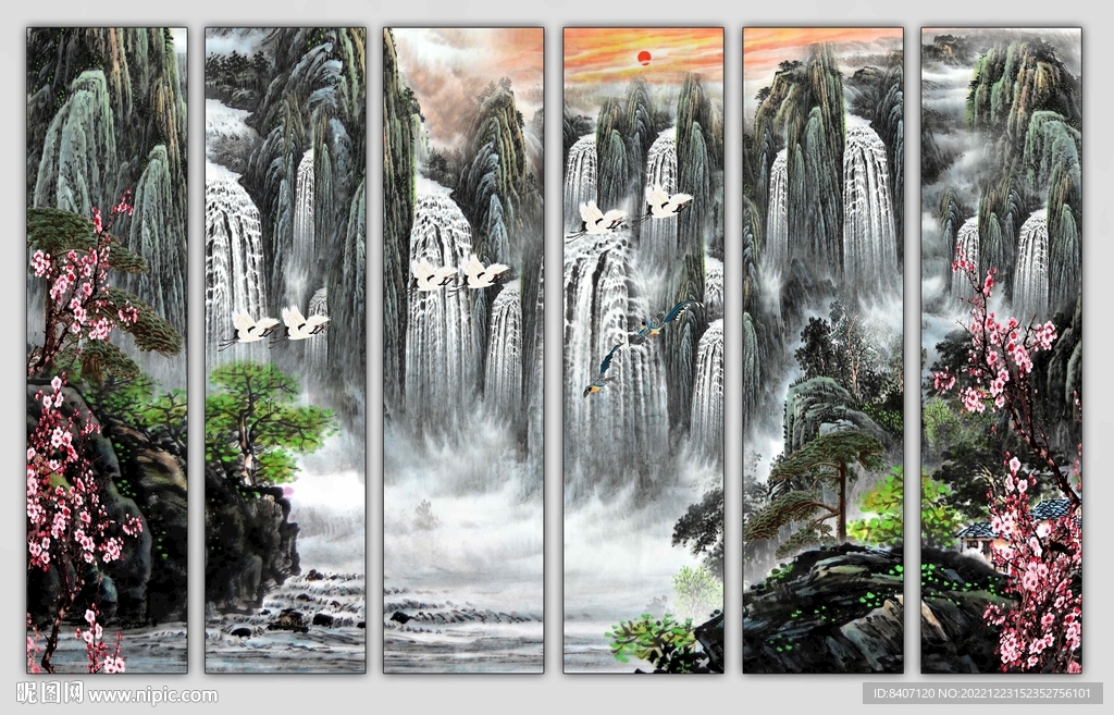 山水国画