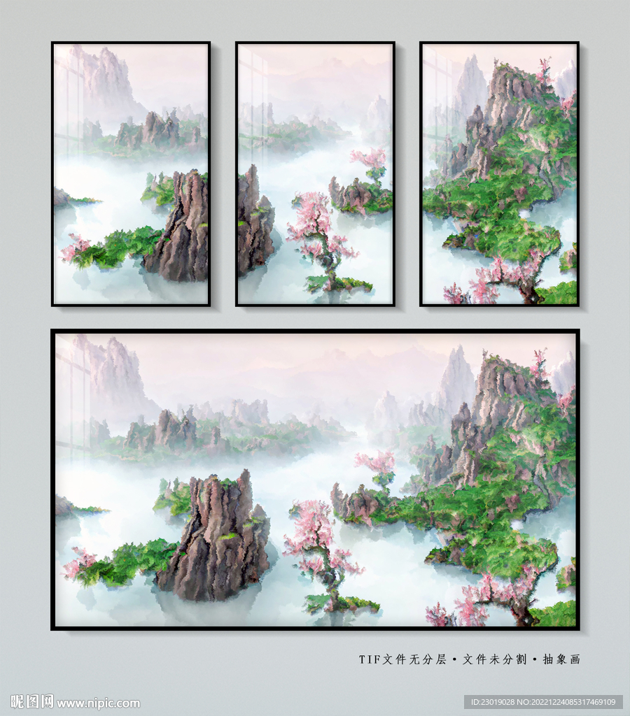 轻奢抽象画