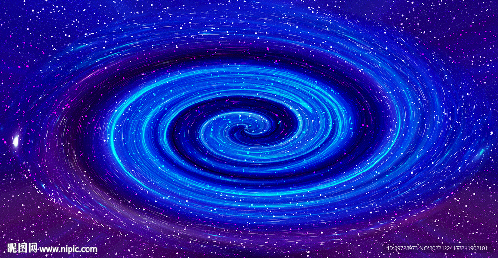 漩涡星空背景
