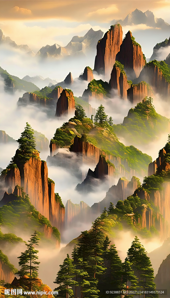 山水风景画