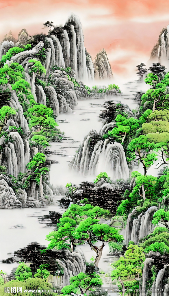 山水装饰画