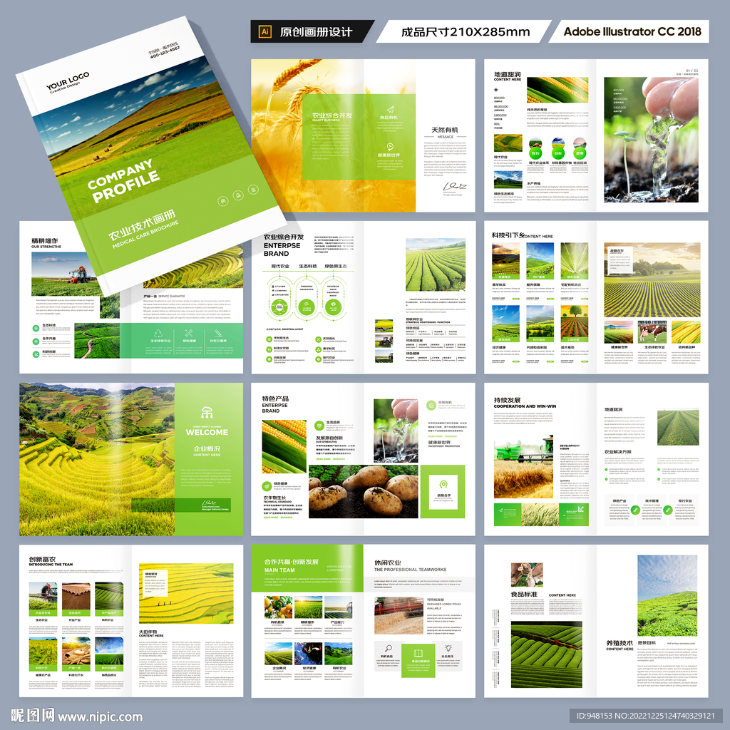 绿色农业画册