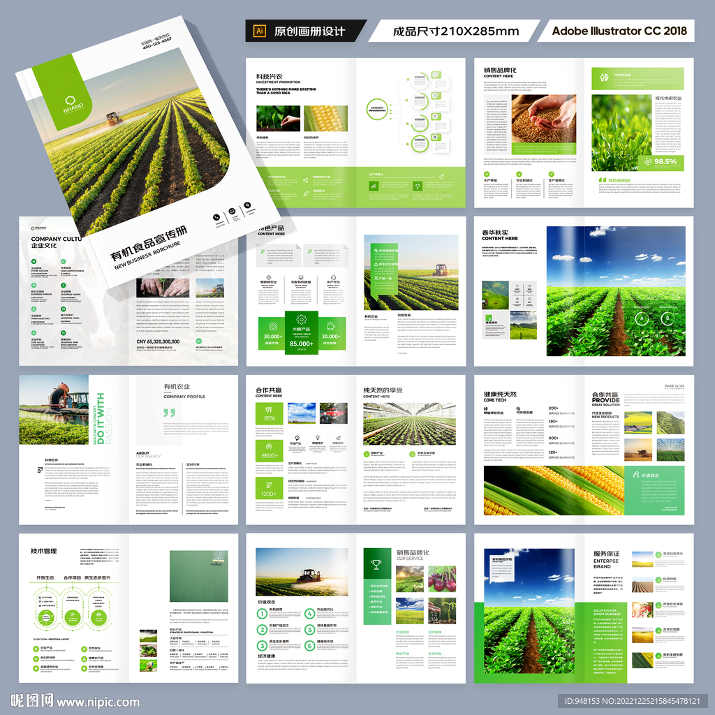 农业科技画册