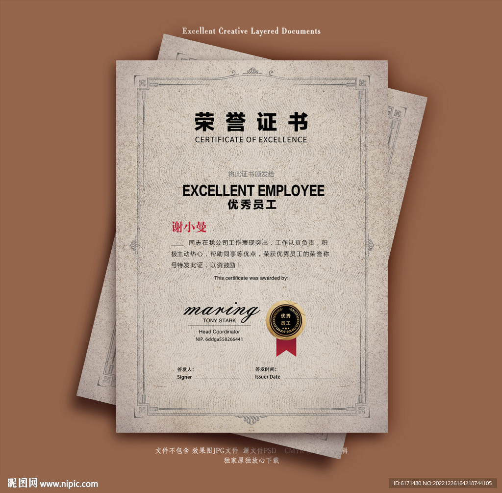 荣誉证书样式|平面|品牌|mrliaojun - 原创作品 - 站酷 (ZCOOL)