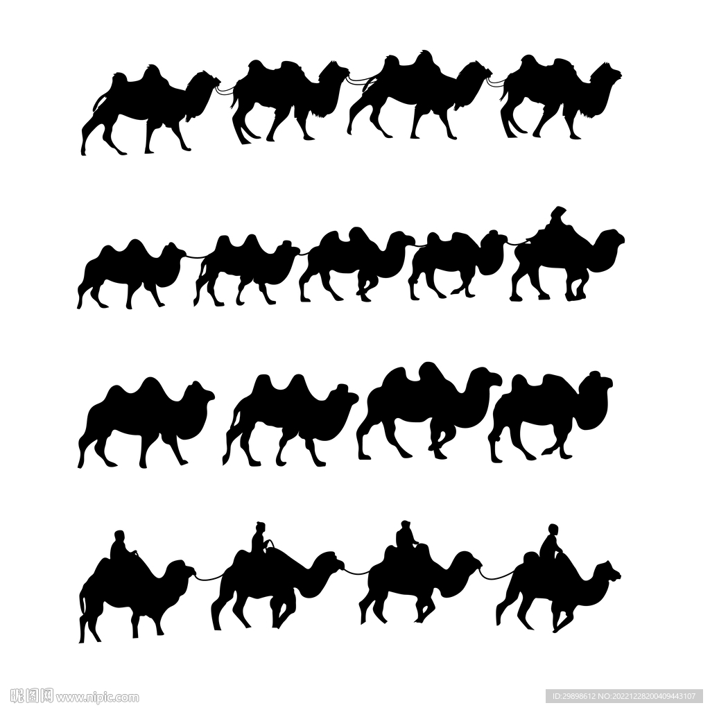 新疆沙漠骆驼|插画|插画习作|Unicorn小马哥 - 原创作品 - 站酷 (ZCOOL)