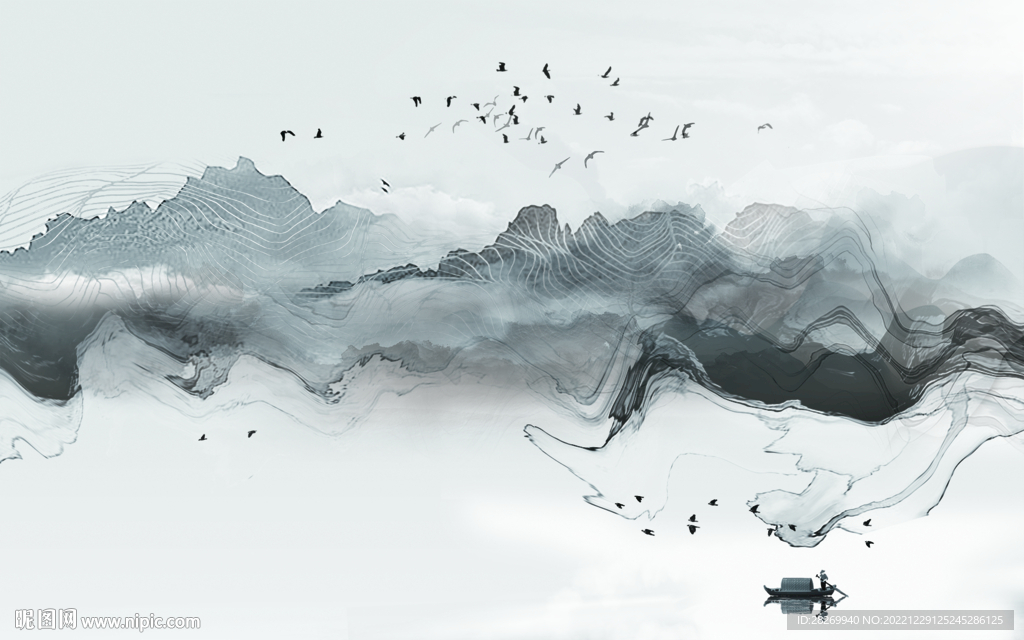水墨山水