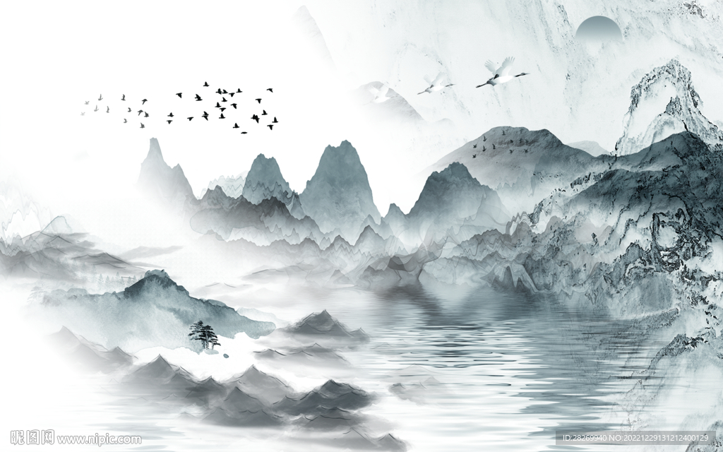 水墨山水