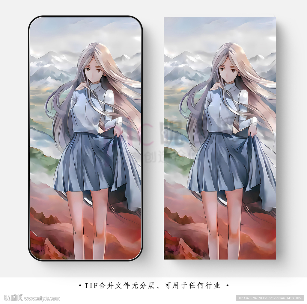 手机壳插画图案