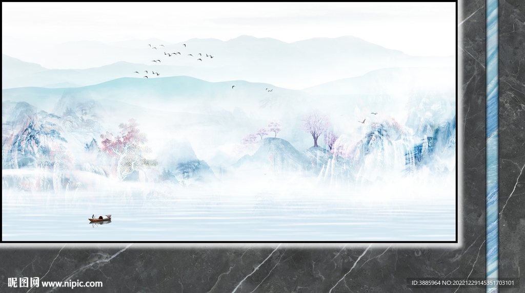 瓷砖背景墙图片
