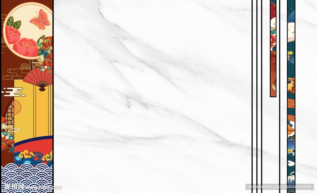 石纹背景墙图片