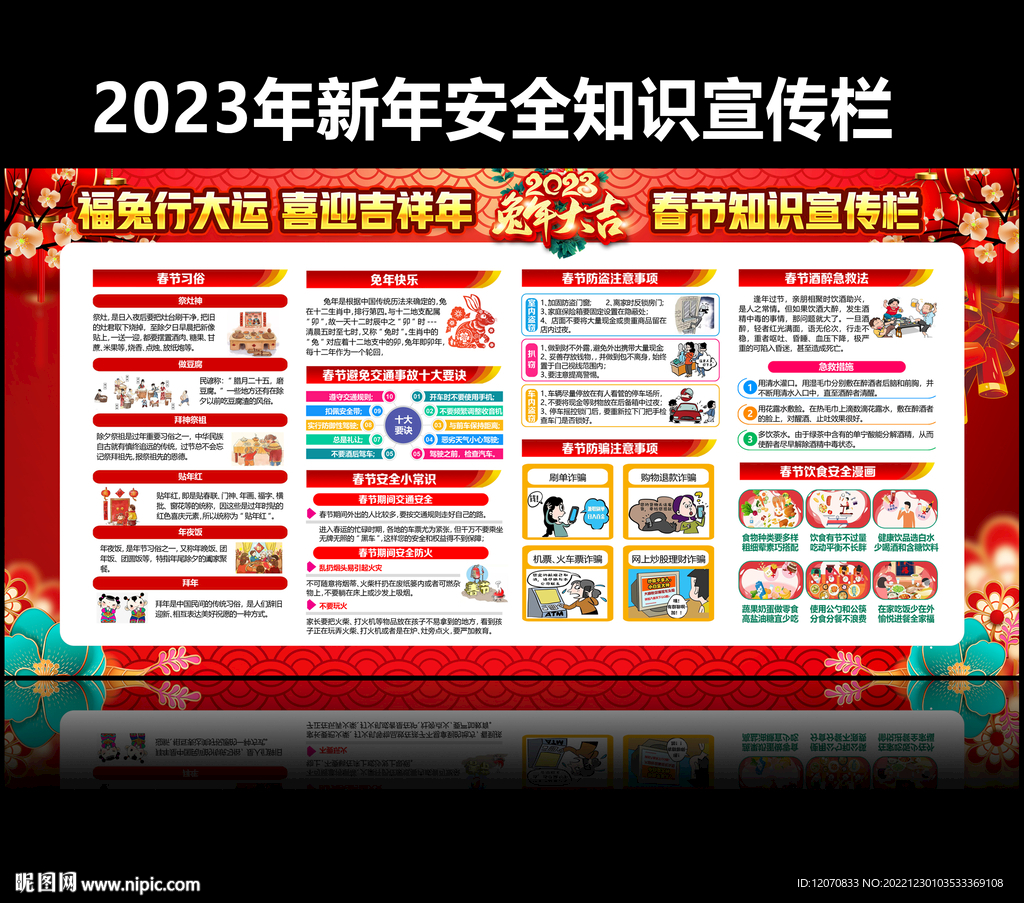 新年宣传栏