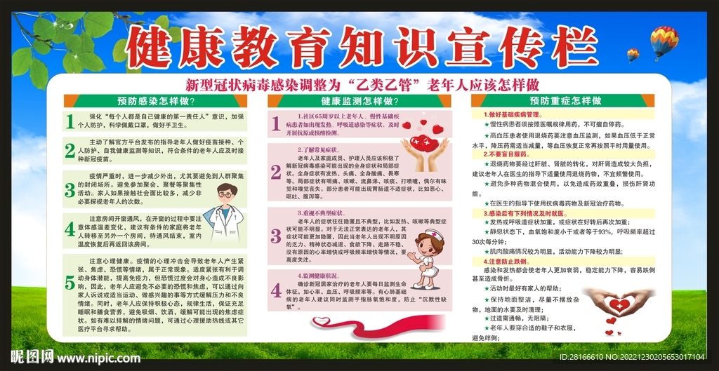 健康教育宣传栏
