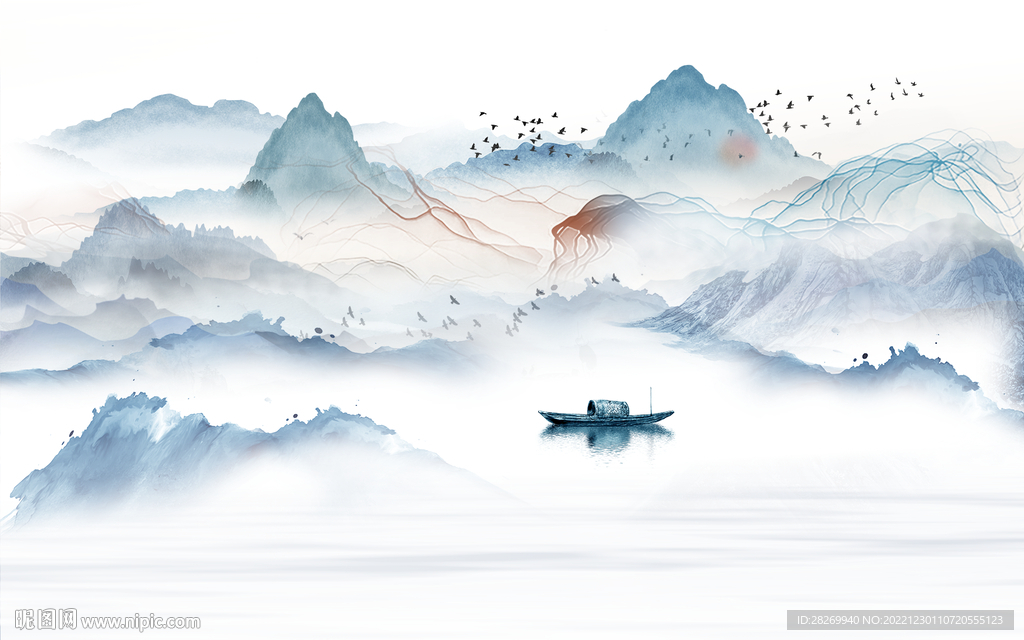 山水 