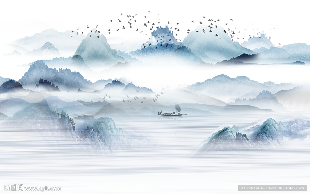 山水 