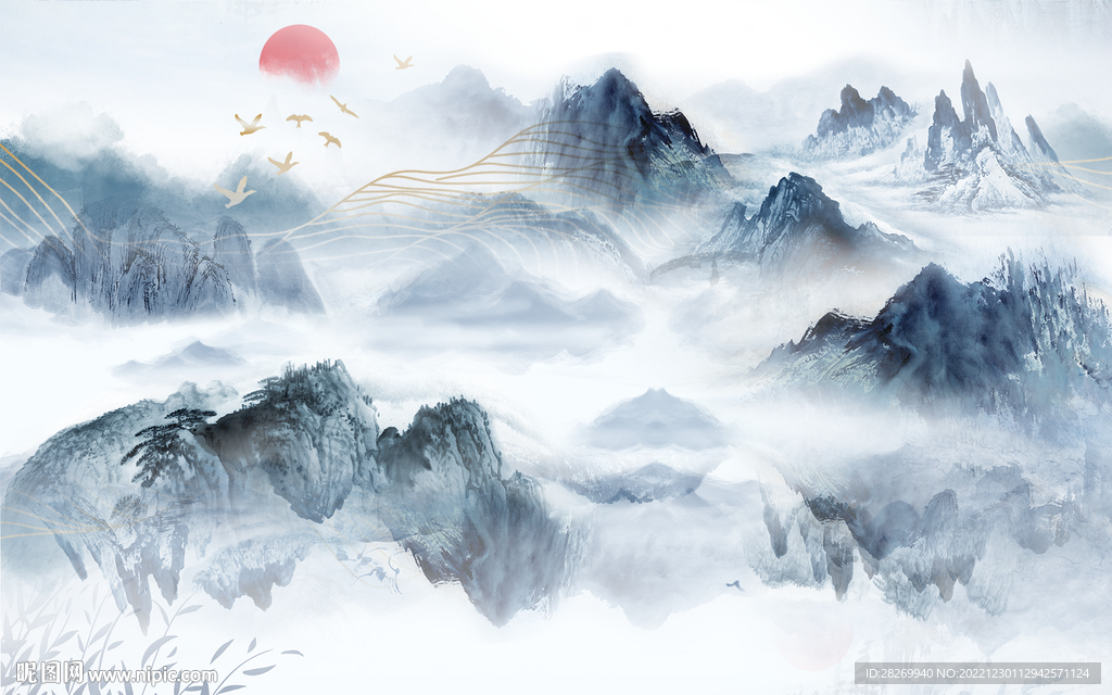 山水 