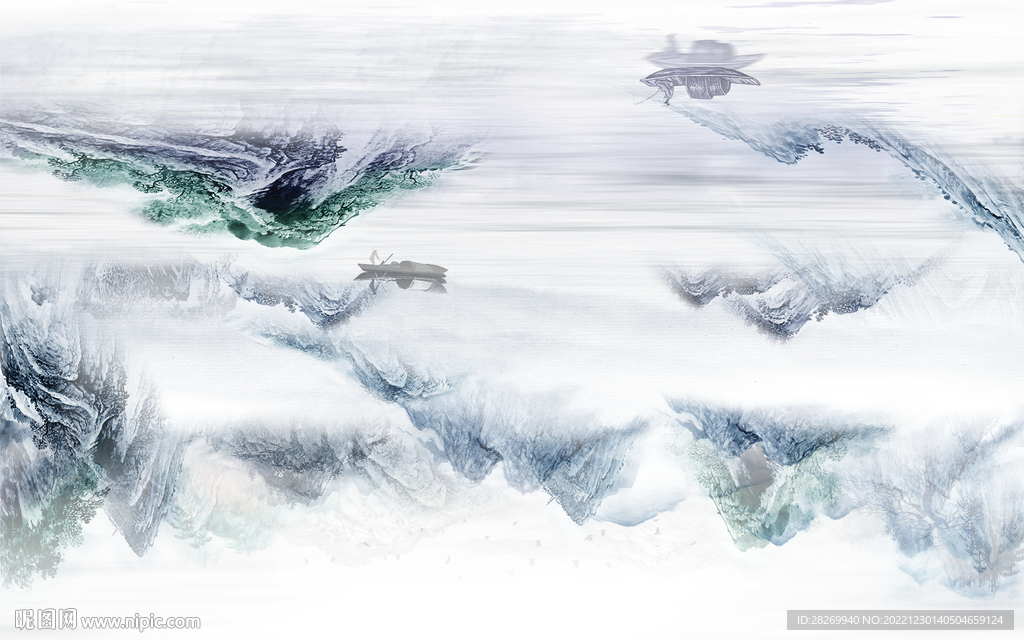 水墨山水 