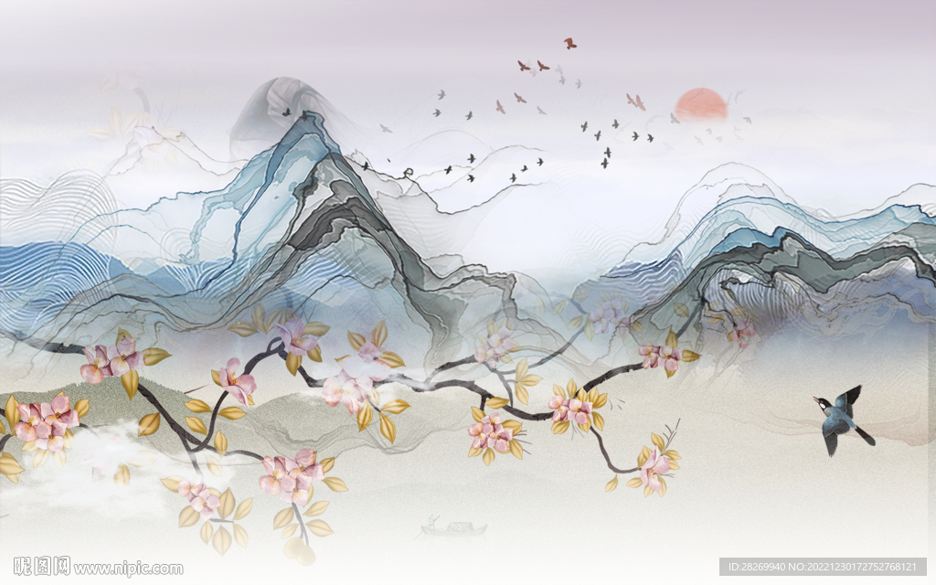 水墨山水