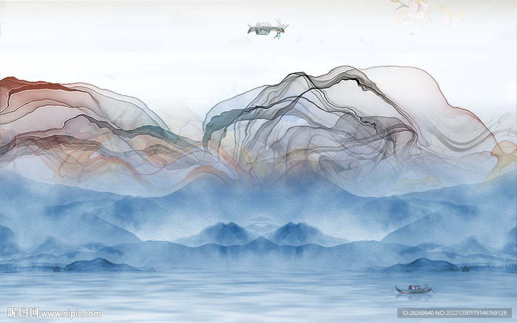 水墨山水 