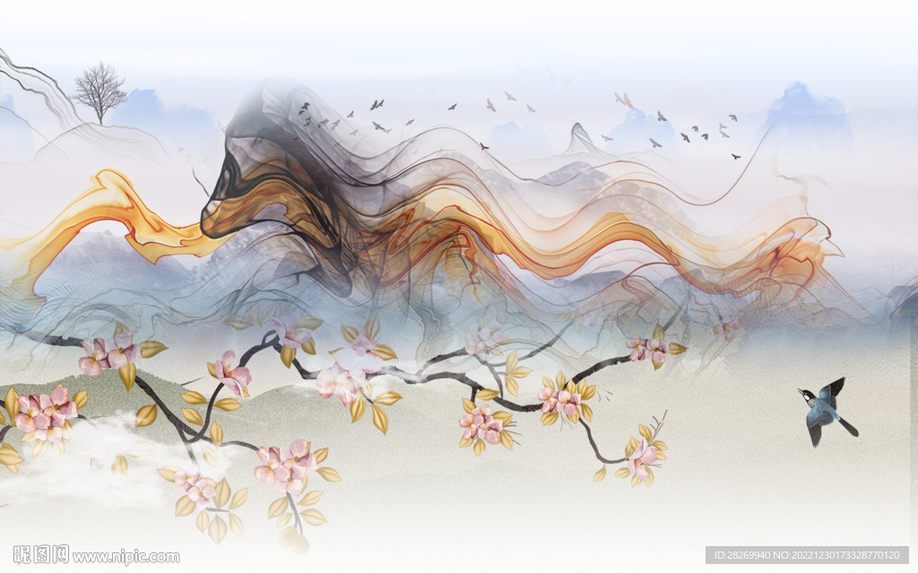水墨山水 