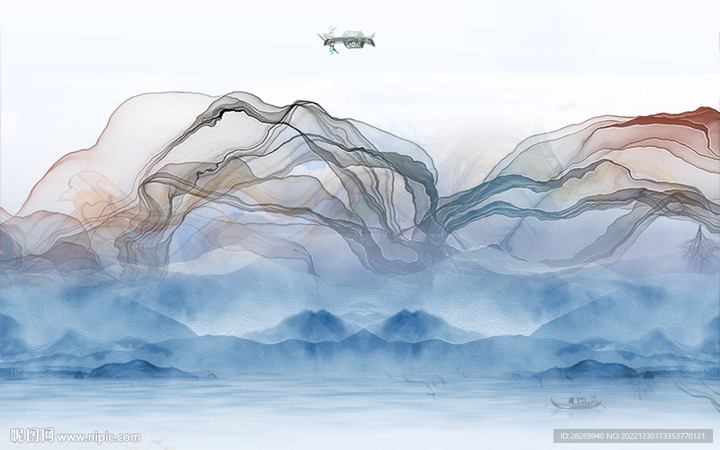 水墨山水 