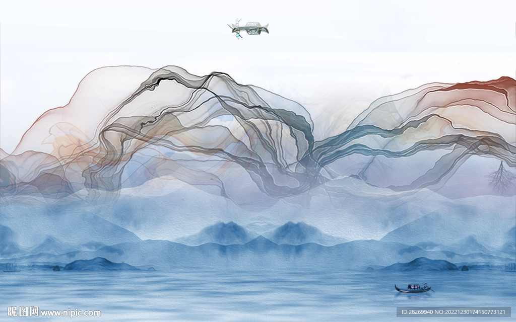 水墨山水 