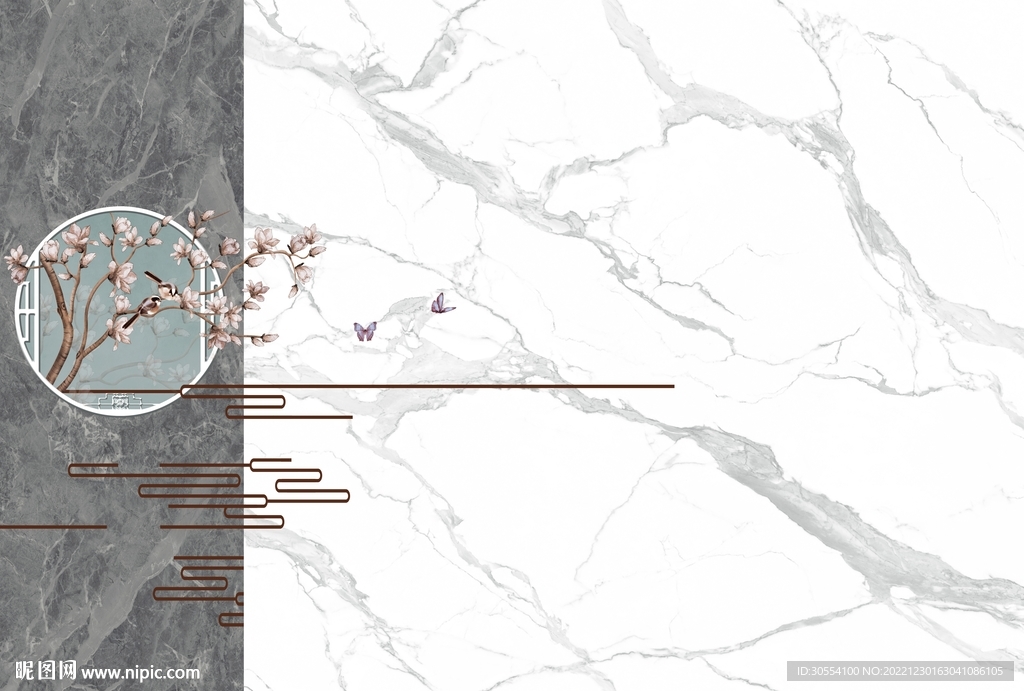 新款爆款悬空灰色电视背景墙图片
