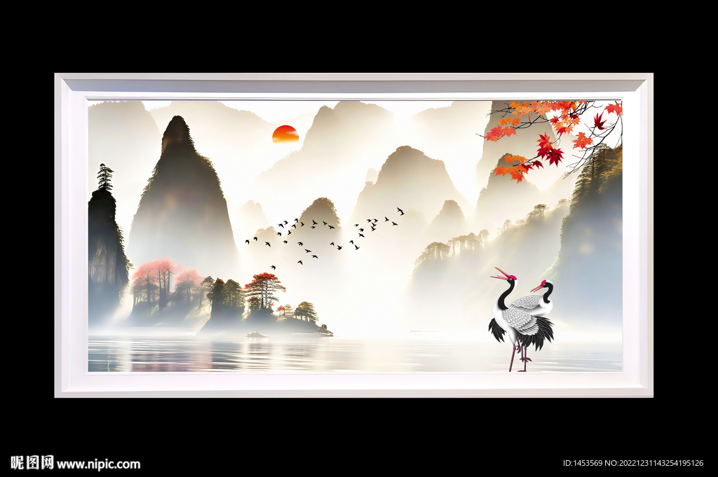 意境山水画