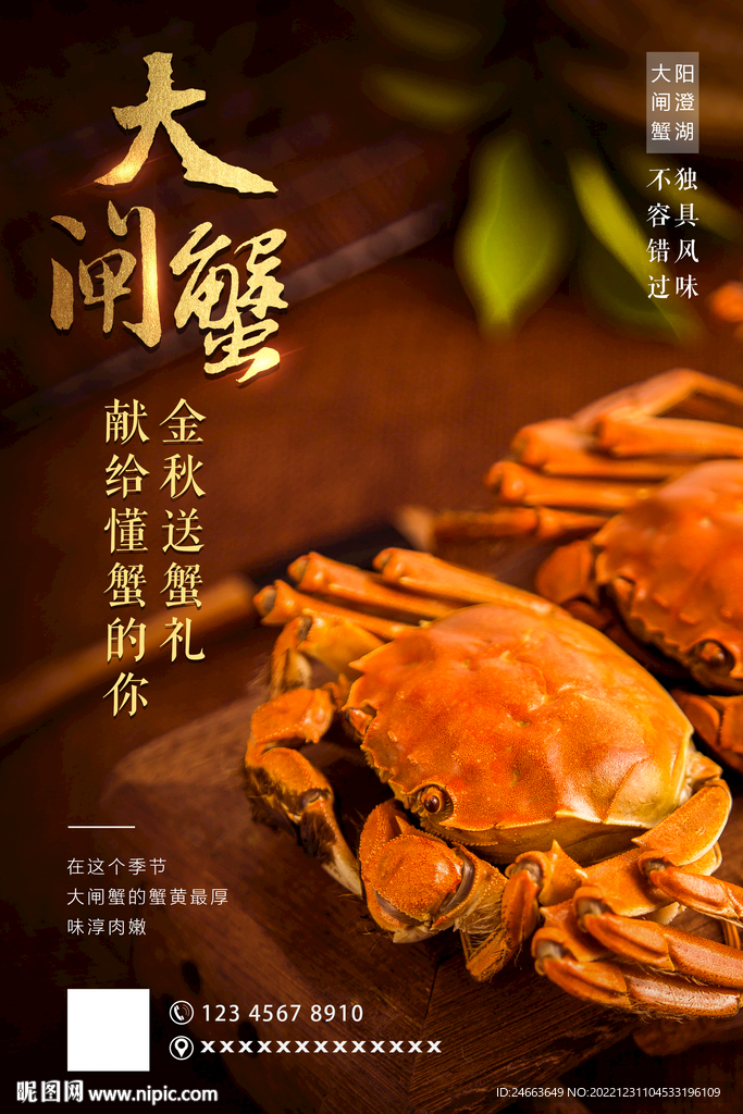 大闸蟹 海报