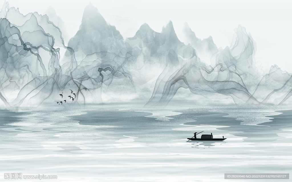 山水 